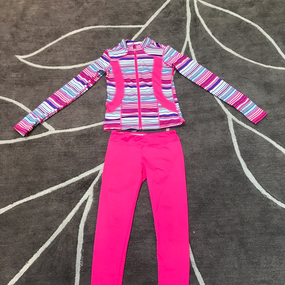 Two piece active wear set
